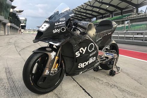 Sangar, Penampakan Perdana Aprilia RS-GP 2020