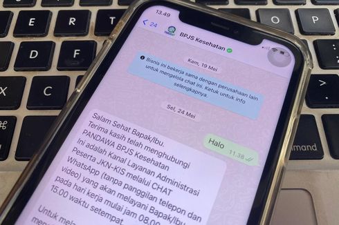 Cara Mengaktifkan Kembali BPJS Kesehatan Online via WhatsApp PANDAWA