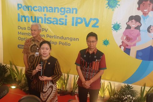 Puan Ungkap Alasan Pencanangan Imunisasi Polio Nasional Dipusatkan di Jawa Tengah
