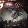 Mercedes Benz Terbakar di Tol Cisumdawu, Api Diduga Berasal dari Korsleting di Kap Mobil