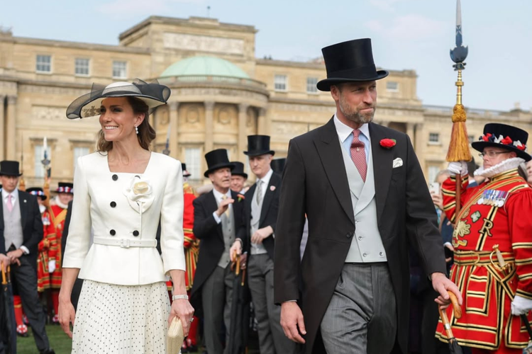 Kate Middleton dan Prince William Gelar Pesta Kebun Tradisi Kerajaan Inggris
