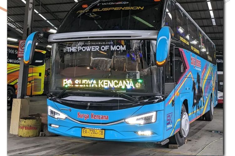 Bus baru PO Surya Kencana