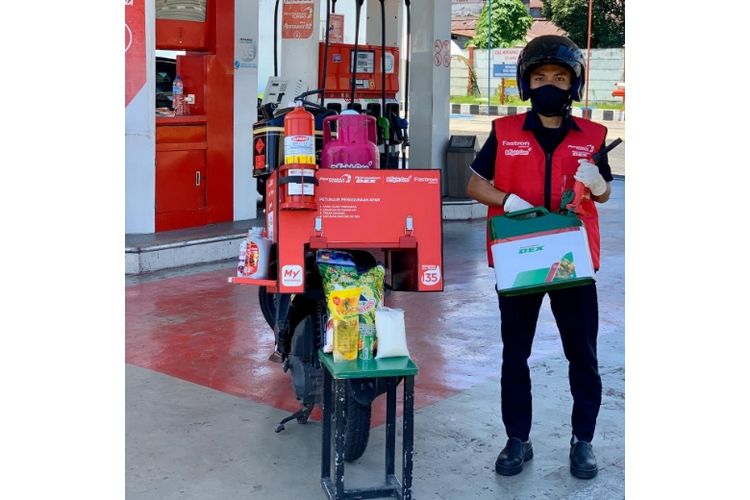 Pertamina hadirkan layanan pesan antar di wilayah Sulawesi Utara dan Gorontalo sebagai bagian dari kampanye #DirumahJo