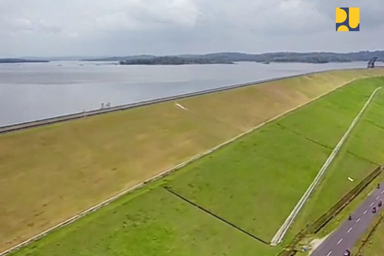 Waduk Kedungombo di Grobogan, Jawa Tengah