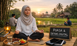 Puasa dan Kesehatan Mental, Detoks Emosi di Tengah Bisingnya Dunia Digital