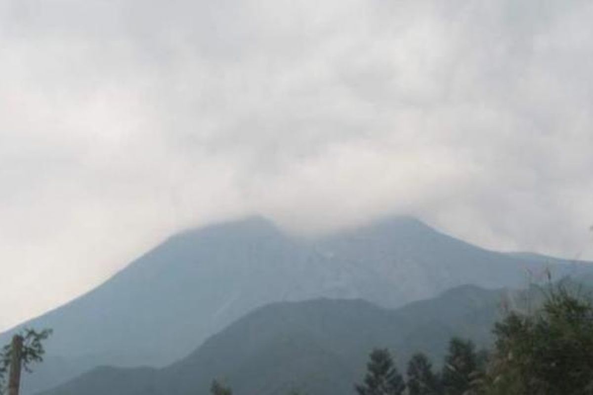 Suasana Merapi selepas erupsi, beberapa waktu lalu