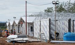 Sistem Air Bersih Huntara di Tapsel Siap Mengalir Pekan Depan