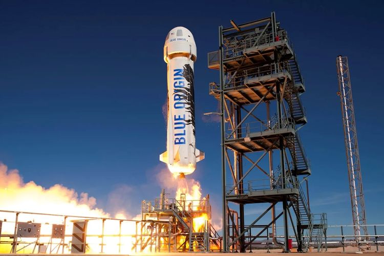Mengenal New Shepard, Roket Wisata yang Akan Membawa Katy Perry ke Luar Angkasa