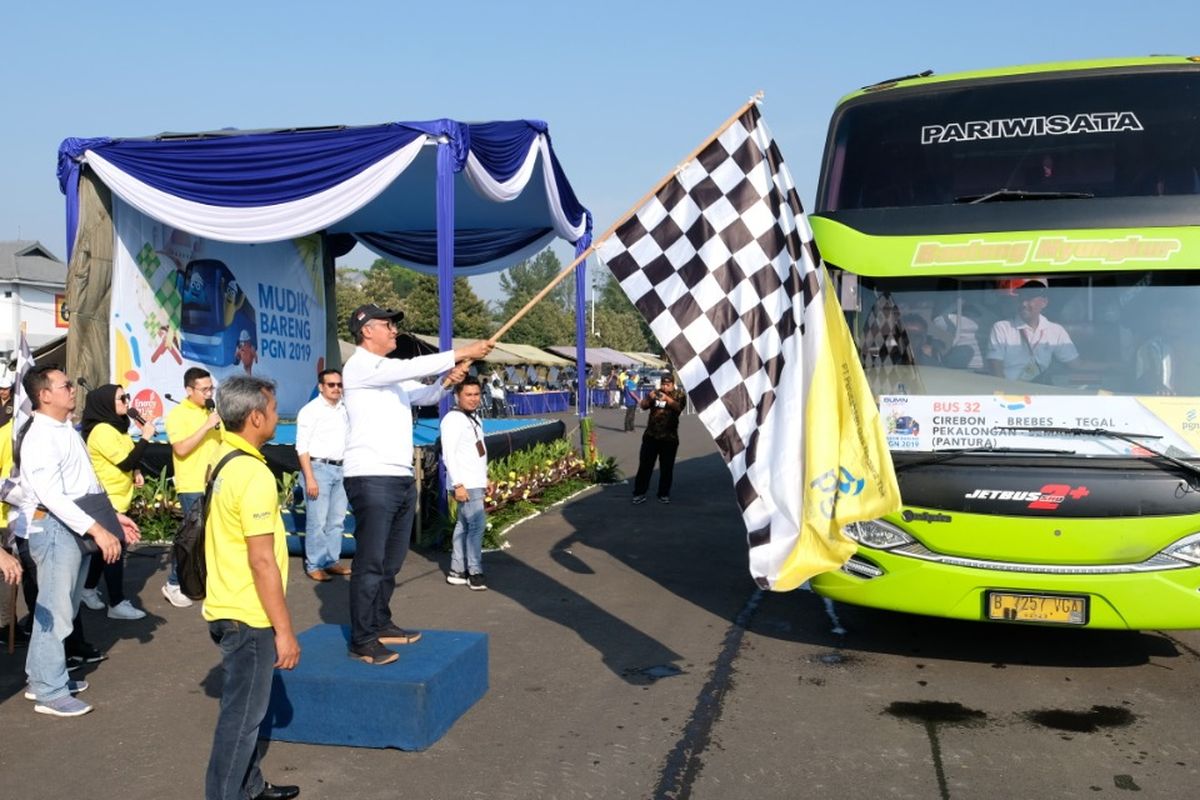 Menyambut Hari Raya Idul Fitri tahun 2019 ini, PGN memberangkatkan 4.000 peserta mudik gratis ke 10 rute di Jawa Barat, Jawa Tengah, dan Yogyakarta, serta satu rute baru menuju Lampung. 