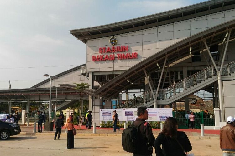 Menjajal Krl Dan Menengok Stasiun Baru Di Bekasi Timur