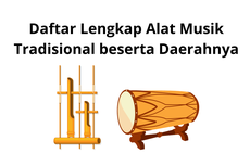 Daftar Lengkap Alat Musik Tradisional beserta Daerahnya