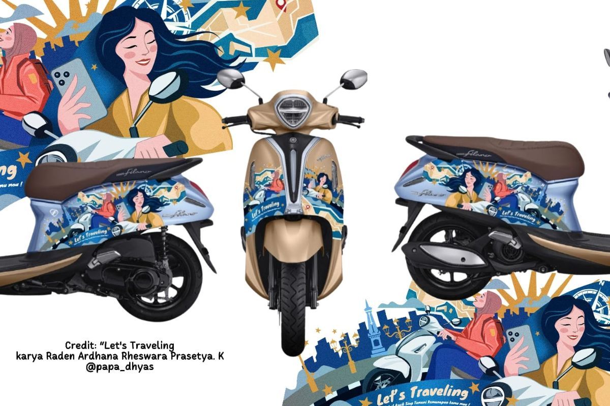 ''Let's Travelling'' karya Raden Ardhana Rheswara Prasetya Kusuma. 