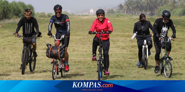 "Kompas.com" Gowes di Pangandaran, Berbagi dan Menebar Optimisme Melalui Bersepeda