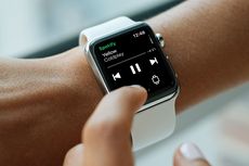 Spotify di Apple Watch Kini Bisa Download Lagu dan Podcast