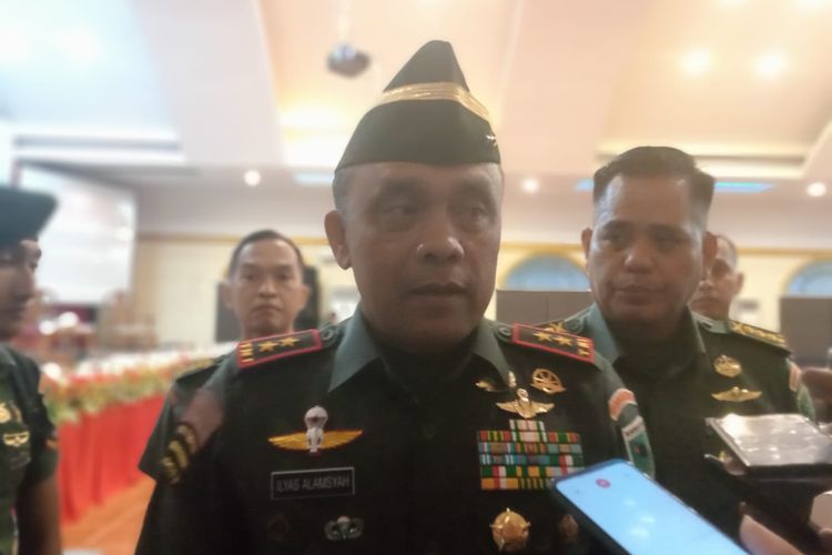 Pangdam XVIII Kasuari Mayjen TNI Ilyas Alamsyah Harahap 