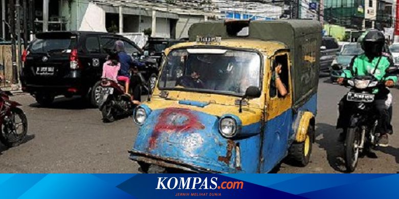 Becak Motor Jakarta Garis Akhir Ikon Transportasi Ibu Kota Halaman All Kompas Com