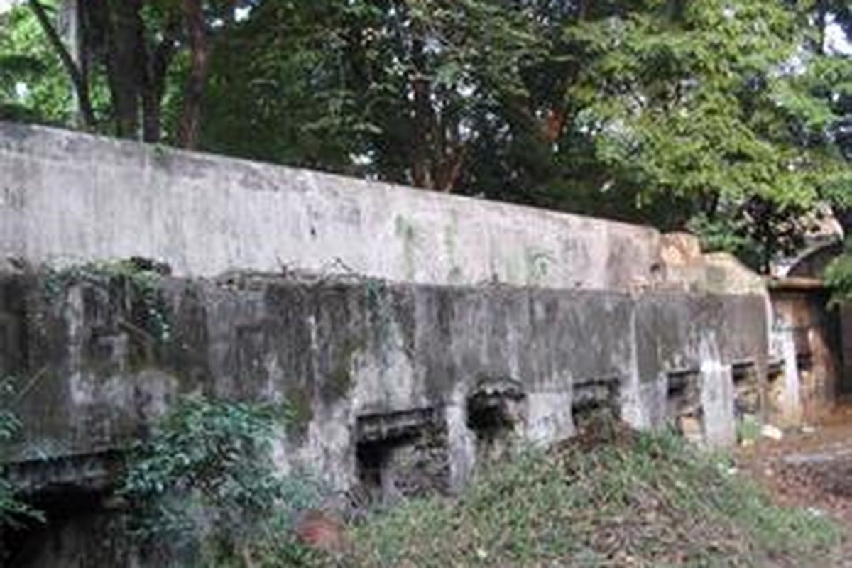 Benteng Ancol yang terletak di kawasan Sentra Komunitas Ancol Timur, Jakarta Utara. 