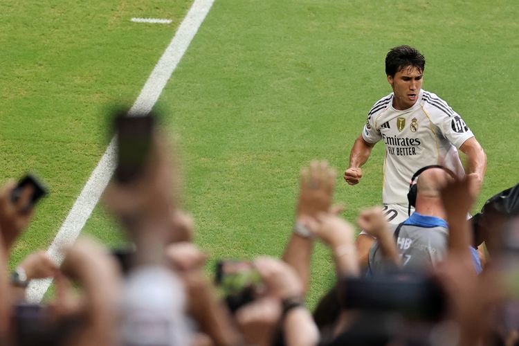 Hasil Real Madrid Vs Juventus 1-0: Tandukan Garcia, Assist Trent, Mbappe Comeback