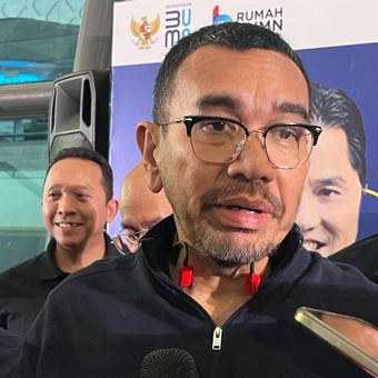 Staf Khusus Menteri BUMN Arya Sinulingga saat ditemui di Terminal 3 Bandara Soekarno-Hatta, Tangerang, Selasa (30/1/2024).