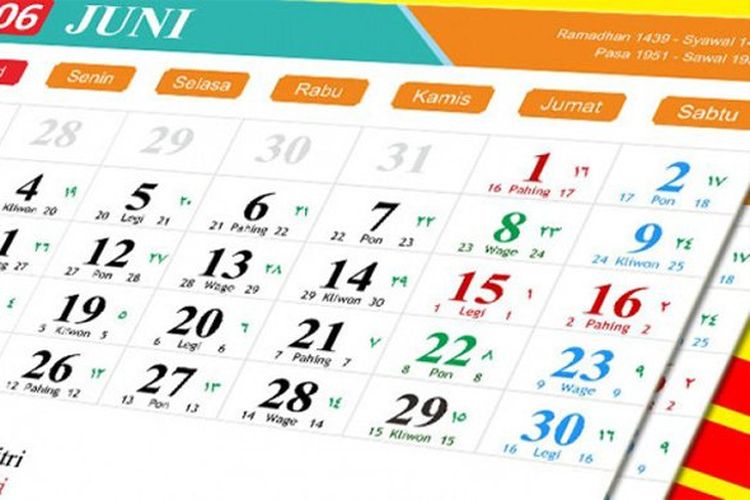 kalender 2019 indonesia libur nasional