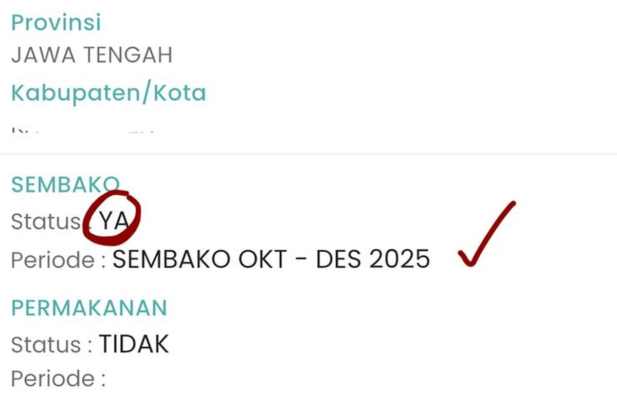 Cek Bansos BPNT 2026 Rp 600.000: Link Resmi Cek Penerima dan Jadwal Pencairan