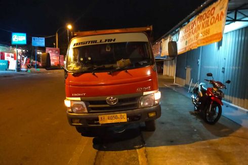 Detik-detik Ban Serep Truk Lepas hingga Tewaskan Pengendara Motor di Kulon Progo
