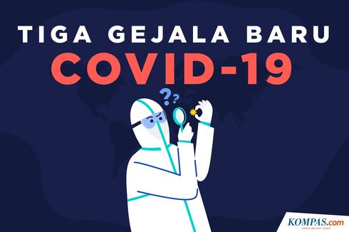 INFOGRAFIK: Tiga Gejala Baru Covid-19