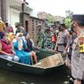 Banjir Sepekan di Kudus, 13 Desa Masih Terendam, Warga Dievakuasi dengan Perahu