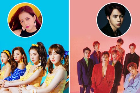 Jin BTS di EXO? Jisoo di Red Velvet? 7 Idola Kpop Ini Hampir Debut dengan Grup Lain