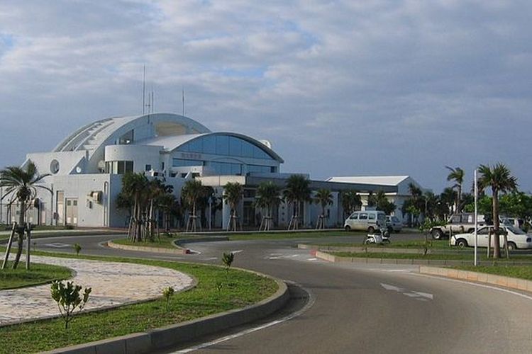 Bandara di Minami Daito, Okinawa, Jepang