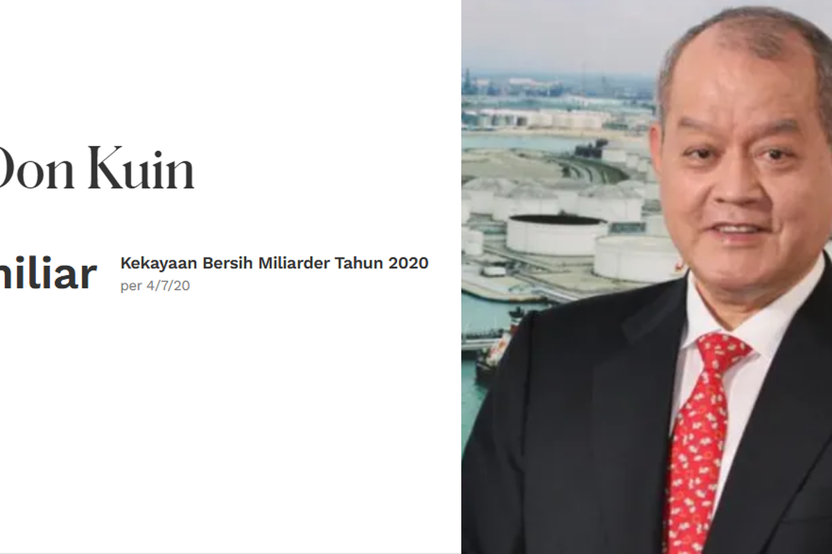 Potret OK Lim atau Lim Oon Kuin, taipan minyak asal Singapura yang bangkrut