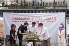 Resmikan Pabrik Anyar, PT Asia Vaporido Berjaya Beri Santunan kepada Anak Yatim