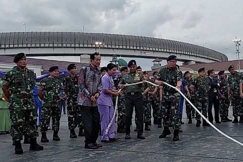 Momen Keakraban Panglima TNI dan KSAL Saat Lepas Prajurit ke Lebanon