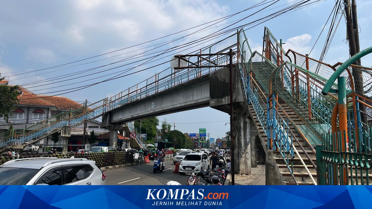JPO Paledang Bogor Dibongkar, Jalanan Sekitar Ditutup Sementara