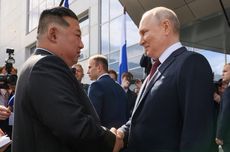 Isi Pertemuan Kim Jong Un dan Putin di Rusia