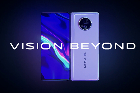 Vivo Umumkan Apex 2020, Ponsel Berkamera 