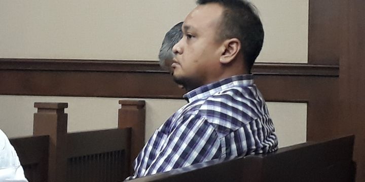 Irvanto Hendra Pambudi di Pengadilan Tindak Pidana Korupsi Jakarta, Rabu (19/9/2018).