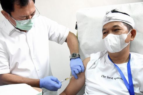 Dedi Mulyadi Disuntik Vaksin Nusantara, Mengaku Tak Merasa Gejala Apa-apa