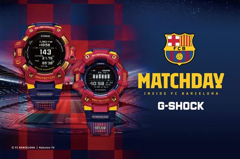 Koleksi G-Shock x FC Barcelona Hadir di Indonesia, Mau?