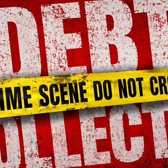 Ilustrasi debt collector. 