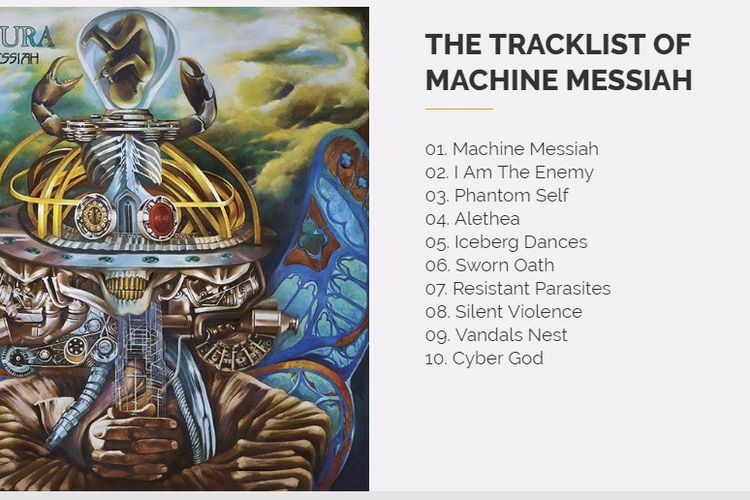 Sampul albun Machine Messiah yang dirilis Sepultura.