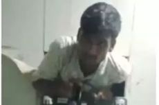 Berniat Rampok ATM, Pria Ini Malah Terjebak di Dinding