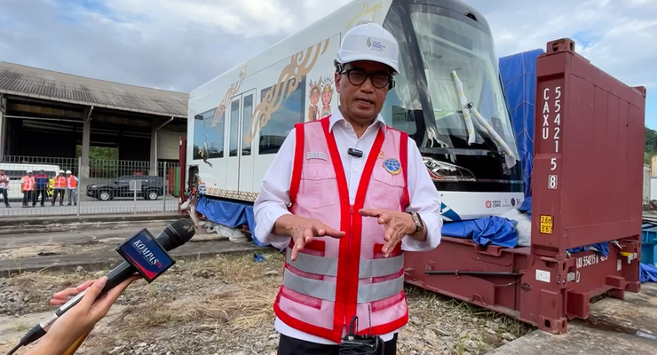 Menhub Sebut Kereta Otonom Buatan China Jadi Feeder Tamu HUT RI di IKN