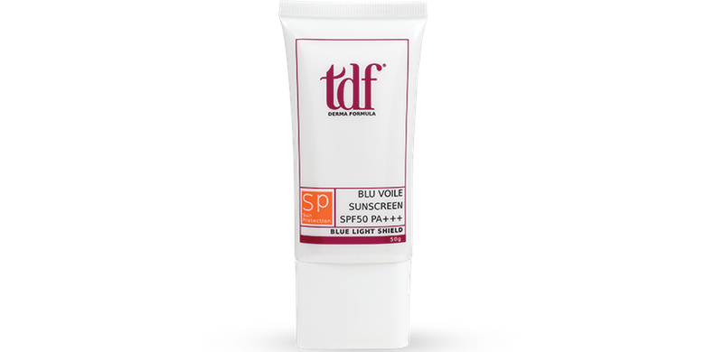 Miracle TDF Blu Voile Sunscreen.