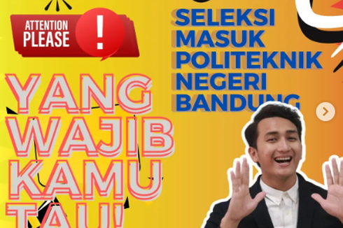 36 Jurusan dan Daya Tampung Politeknik Negeri Bandung di SNBP 2023