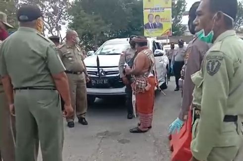 Bupati Timor Tengah Utara Marah-marah Lihat Perlakuan Polisi terhadap Warga