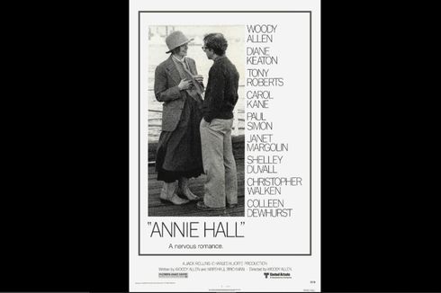 Sinopsis Annie Hall, Kisah Cinta Woody Allen dan Diane Keaton