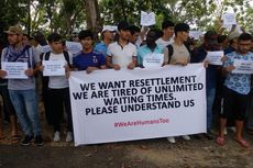 Minta Kejelasan Status, Ratusan Pencari Suaka Datangi IOM di Tanjungpinang