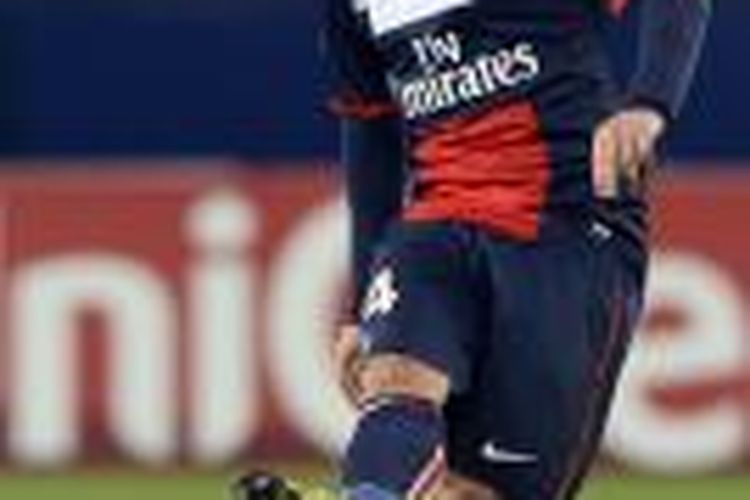 Gelandang Paris Saint-Germain, Marco Verratti.