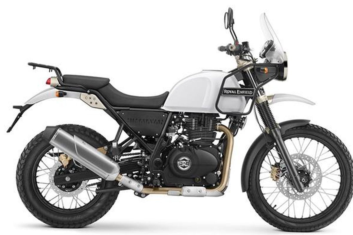 Royal Enfield Himalayan menggunakan mesin berkapasitas 411 cc.